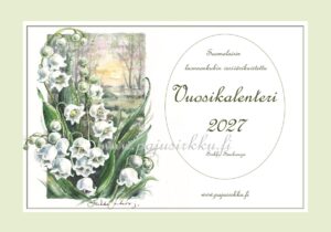 vuosikalenteri 2027, suomalaiset luonnonkukat